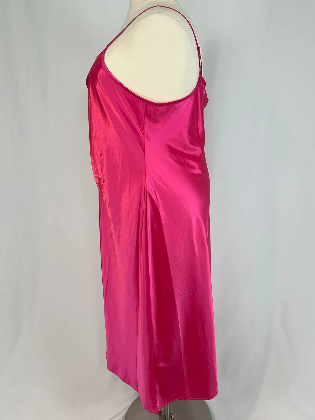 Une Nouvelle Journée Robe de Nuit Rose Vif Taille 22W NEUVE AVEC ÉTIQUETTE