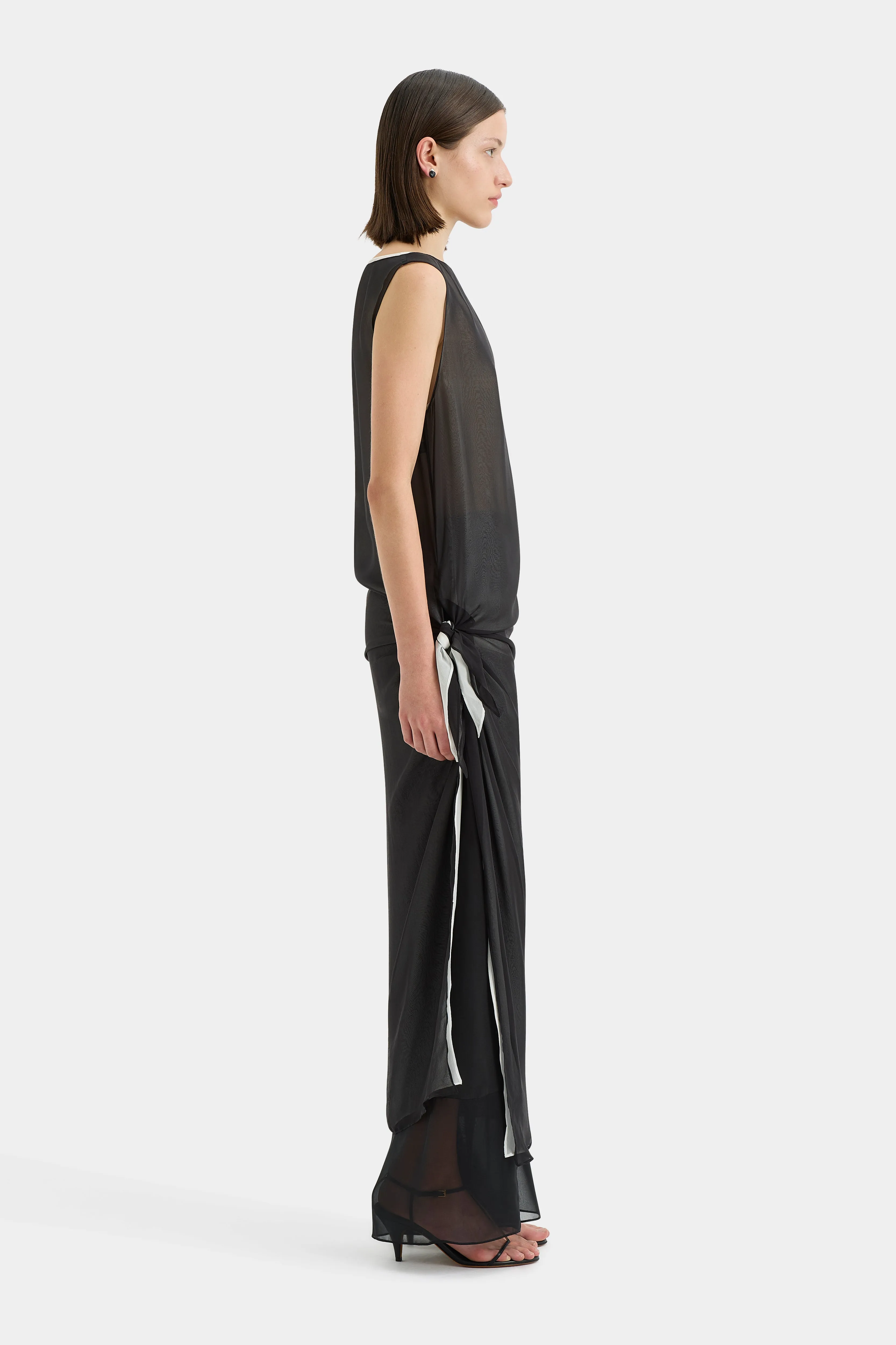 Robe à pans Adrienne