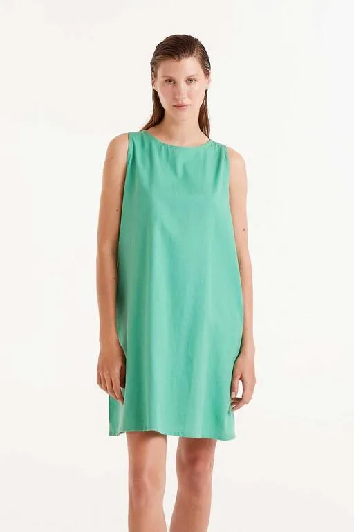 Robe courte en coton Akem