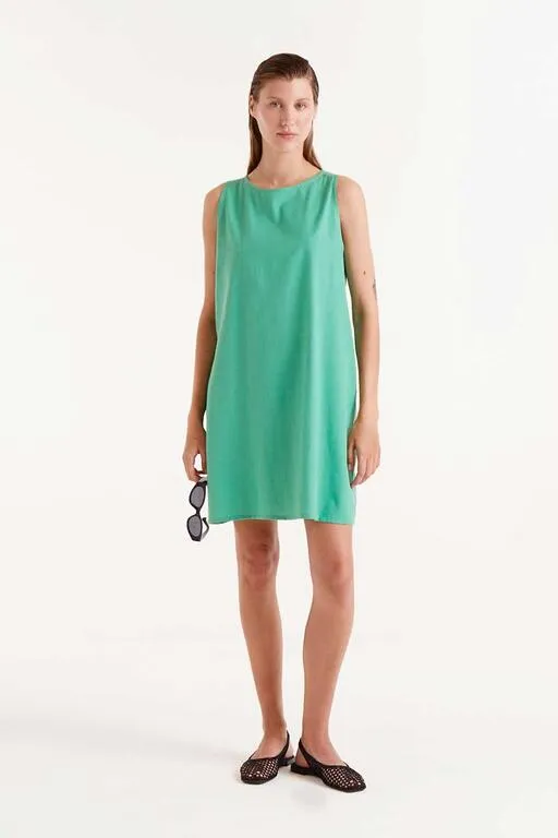 Robe courte en coton Akem