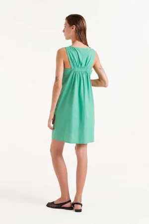 Robe courte en coton Akem