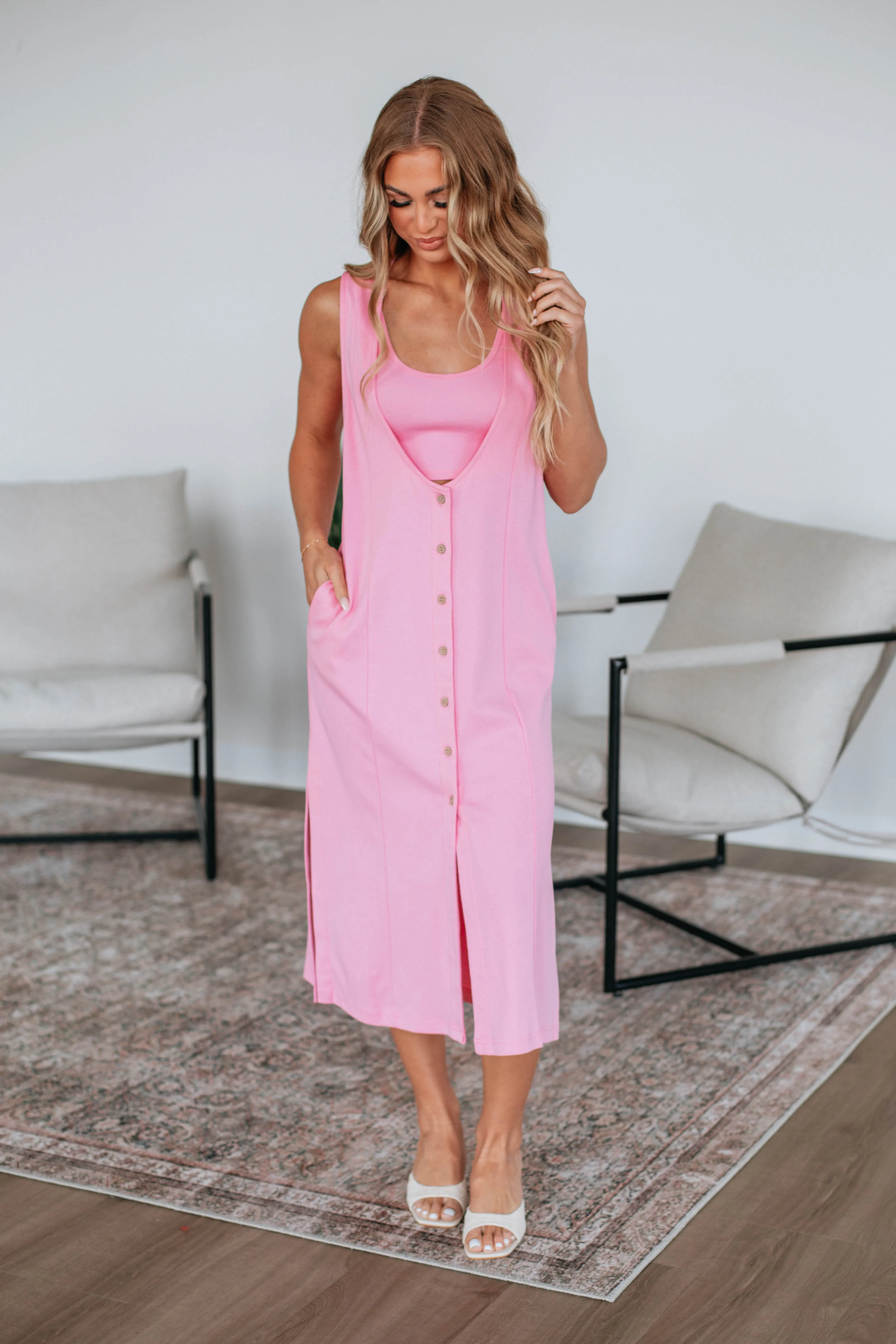 Ensemble Robe Deux-Pièces Alina - Bubblegum