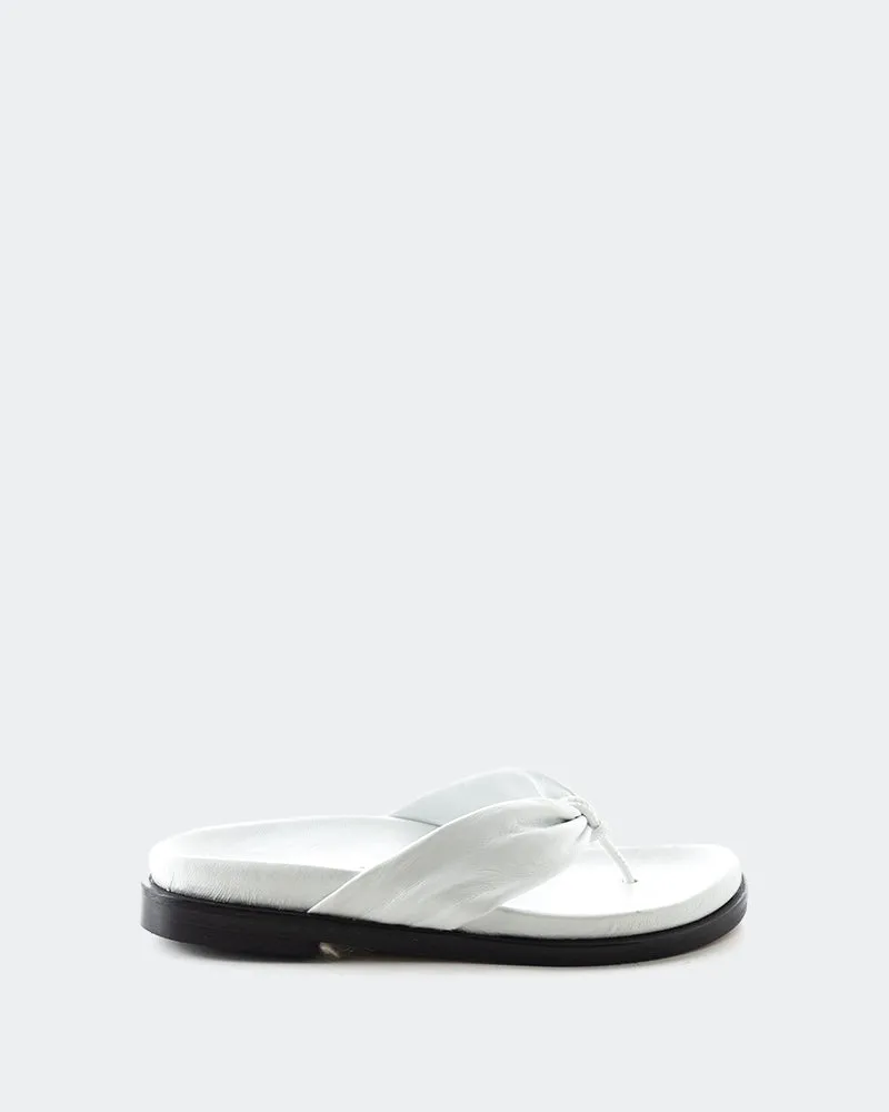 Aminta Cuir Blanc