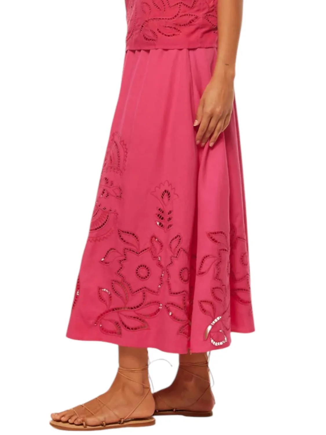 Jupe Analisse en rose