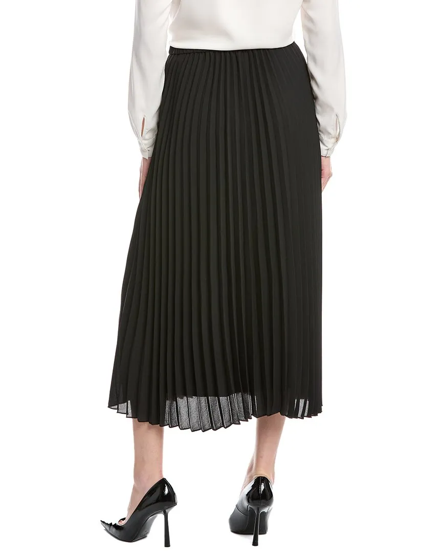 Jupe plissée à enfiler Anne Klein