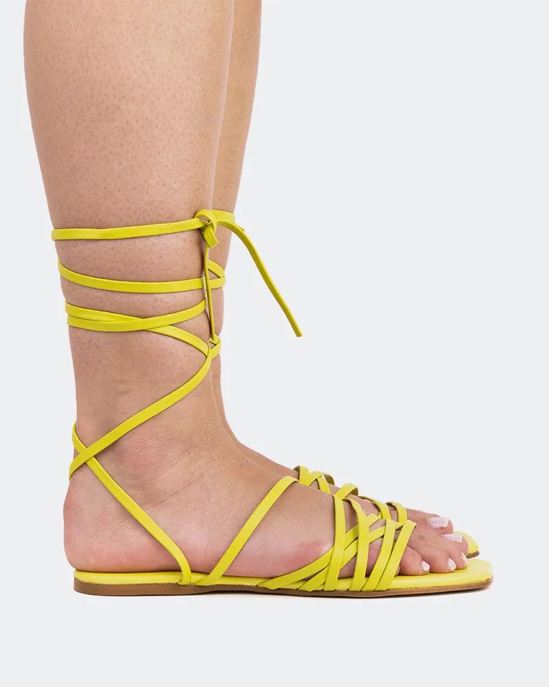 Cuir jaune Aperol