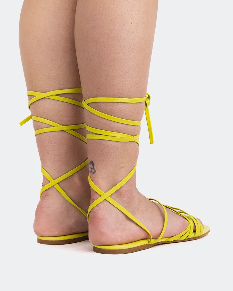 Cuir jaune Aperol