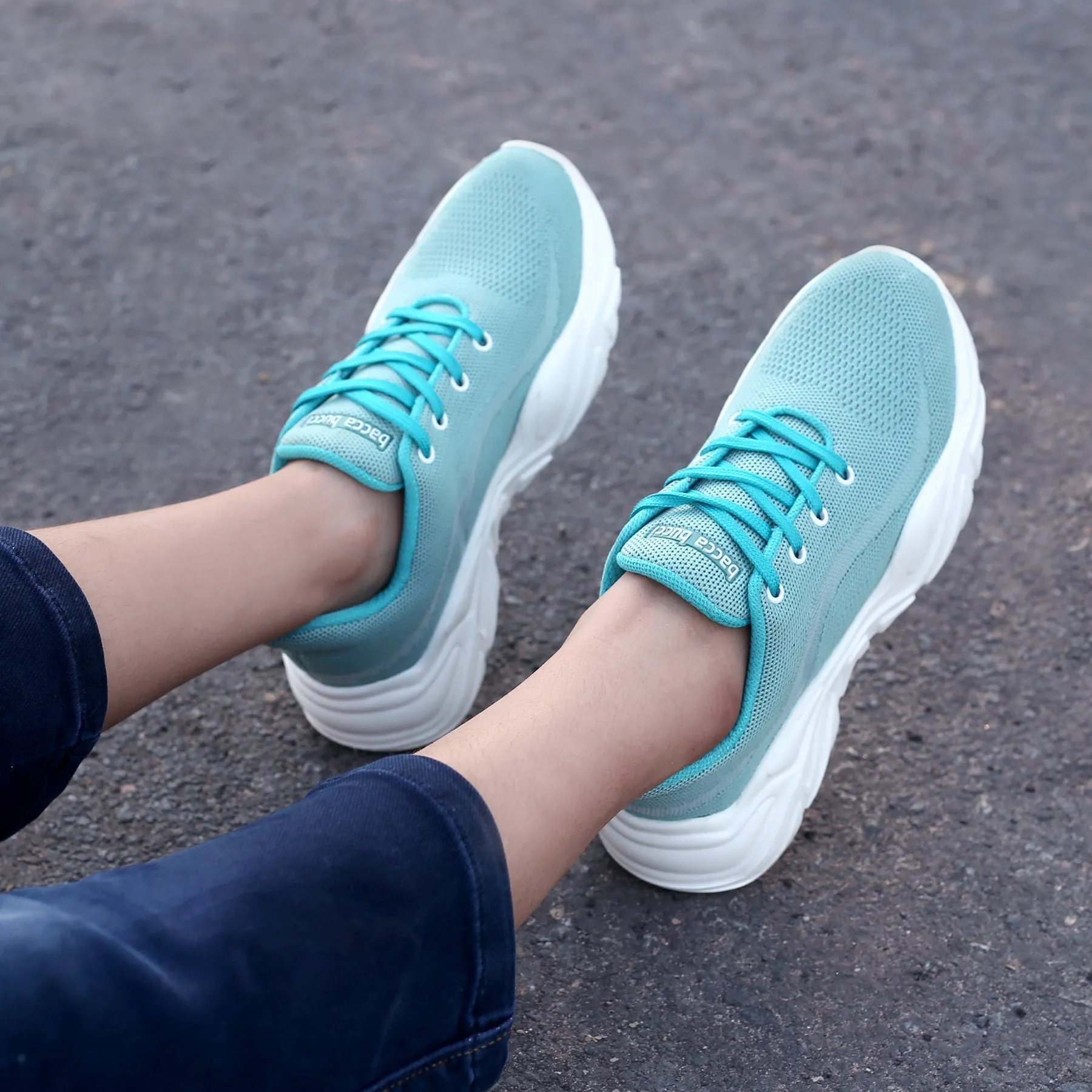 Bacca Bucci BUBBLES Sneakers à plateforme épaisses pour femmes