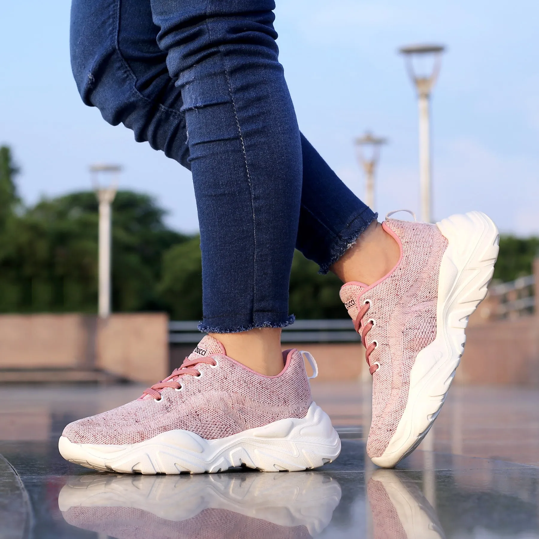 Bacca Bucci BUBBLES Sneakers à plateforme épaisses pour femmes