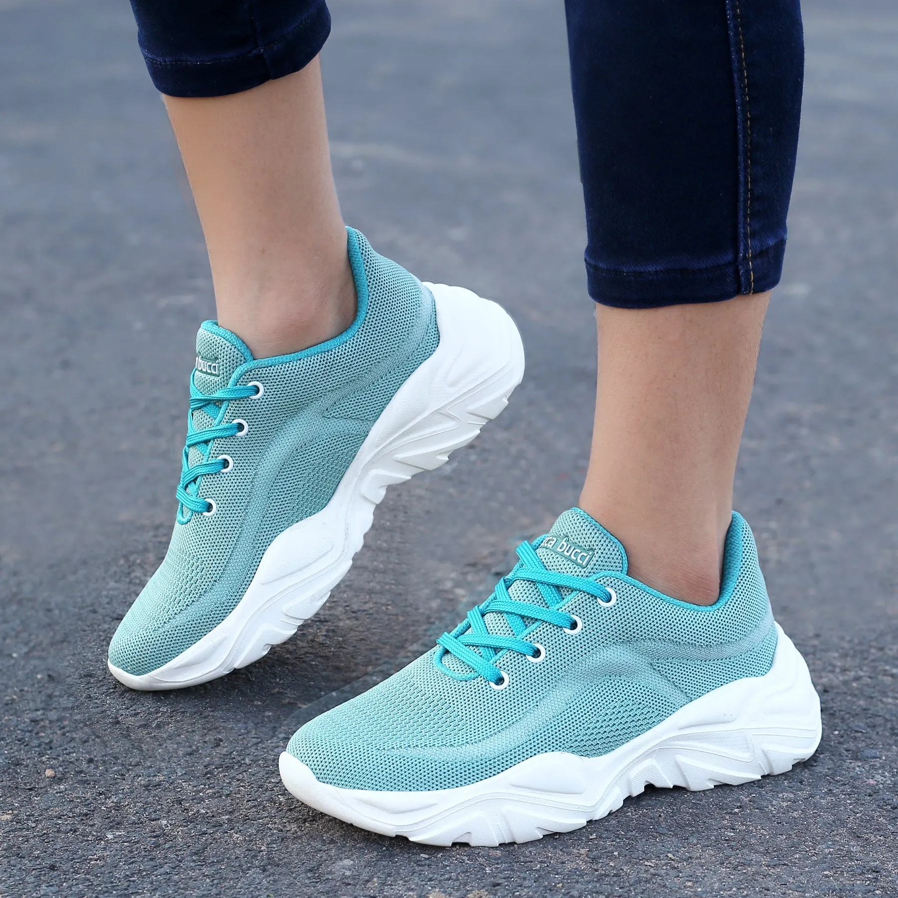 Bacca Bucci BUBBLES Sneakers à plateforme épaisses pour femmes