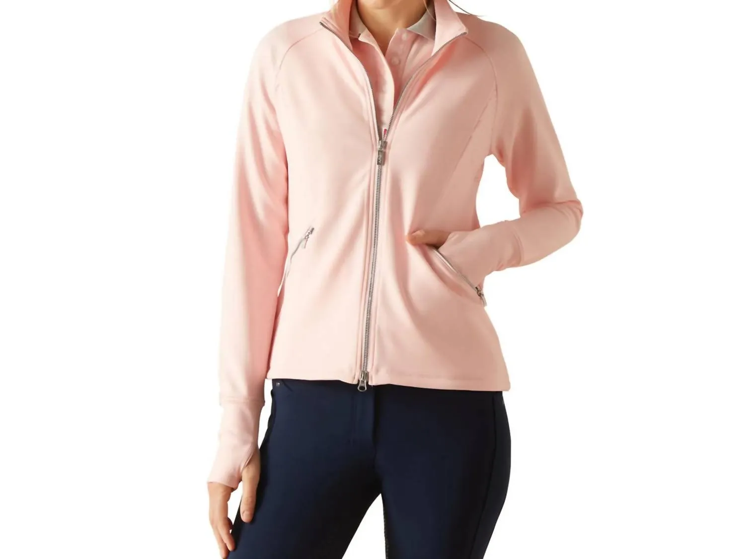 Pull Bellatrix à fermeture éclair en First Blush