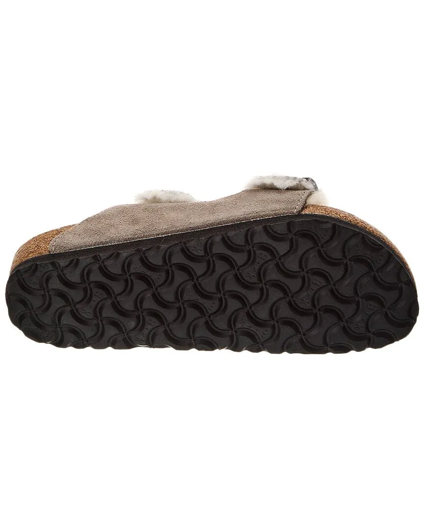 Birkenstock Arizona Étroite en Suède & Daim Sandale