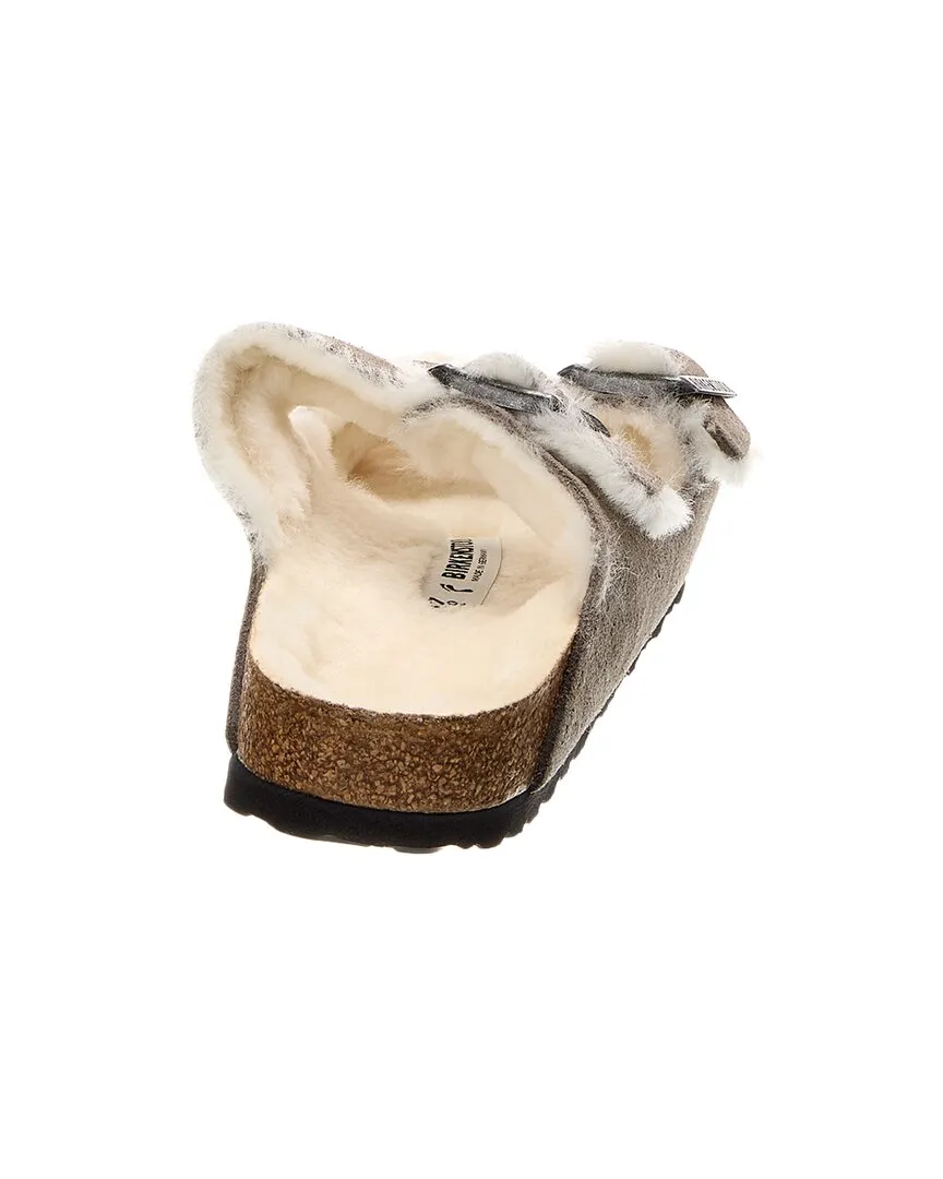 Birkenstock Arizona Étroite en Suède & Daim Sandale
