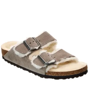 Birkenstock Arizona Étroite en Suède & Daim Sandale
