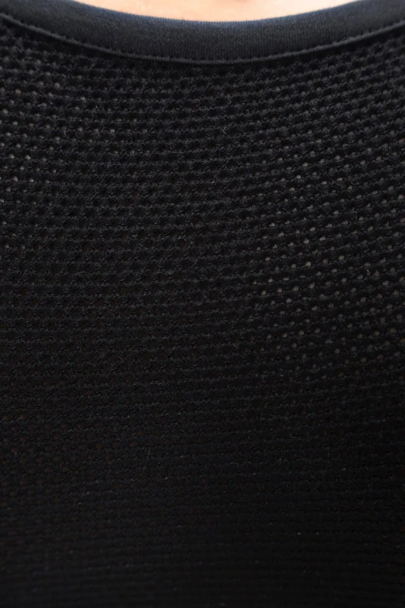 Boston PYRATEX® Haut de soutien-gorge à dos ouvert | Sable noir