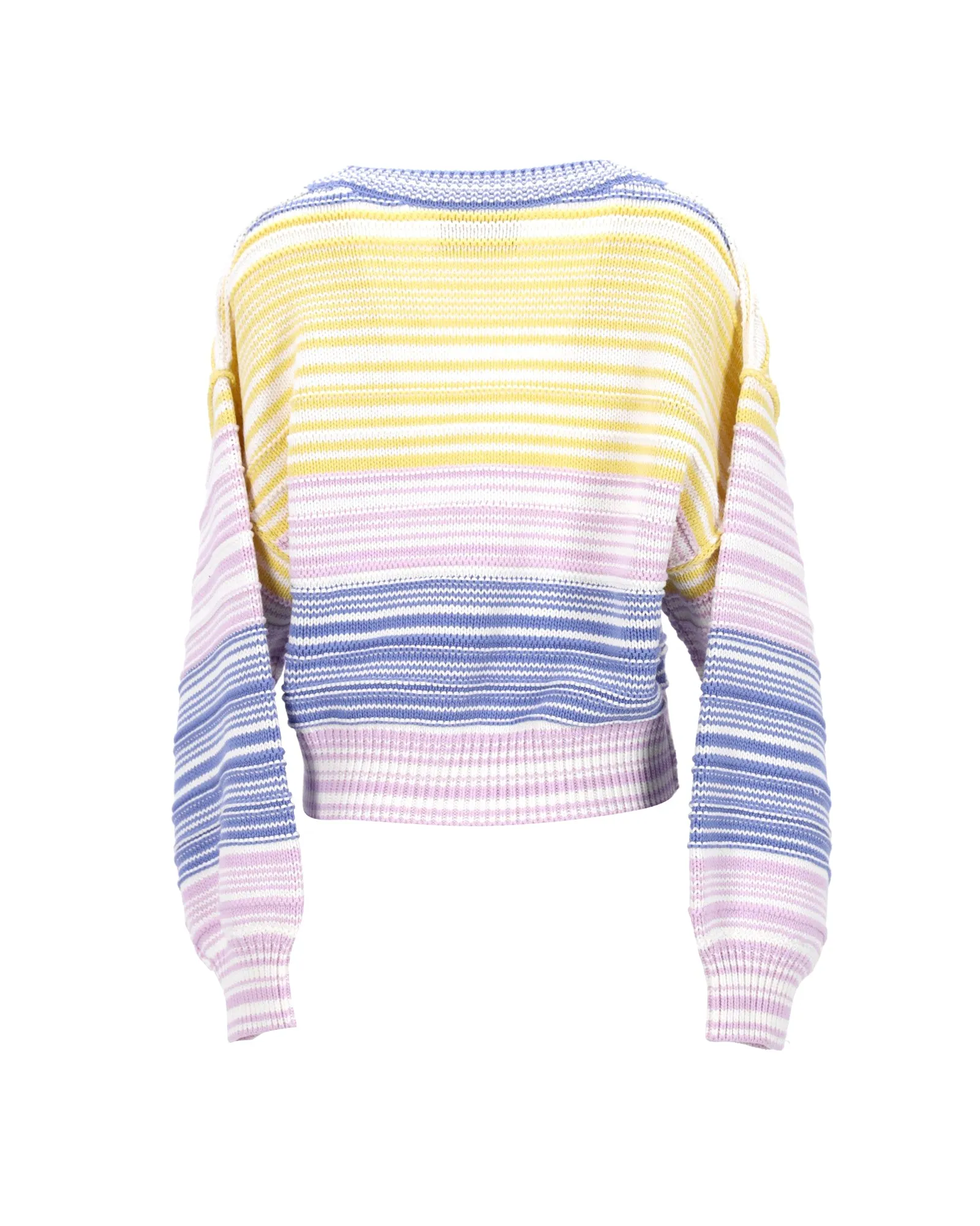 Cardigan rayé Moschino en coton multicolore