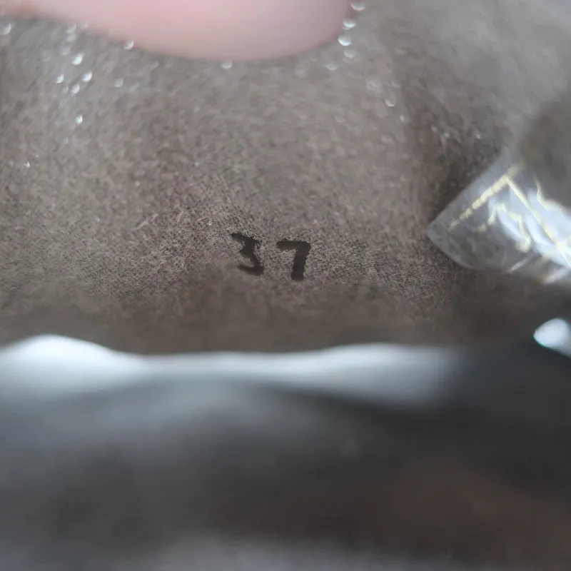 Brunello Cucinelli Sandales à Glissière Monili Suède Gris Foncé Taille 37 NEUVE