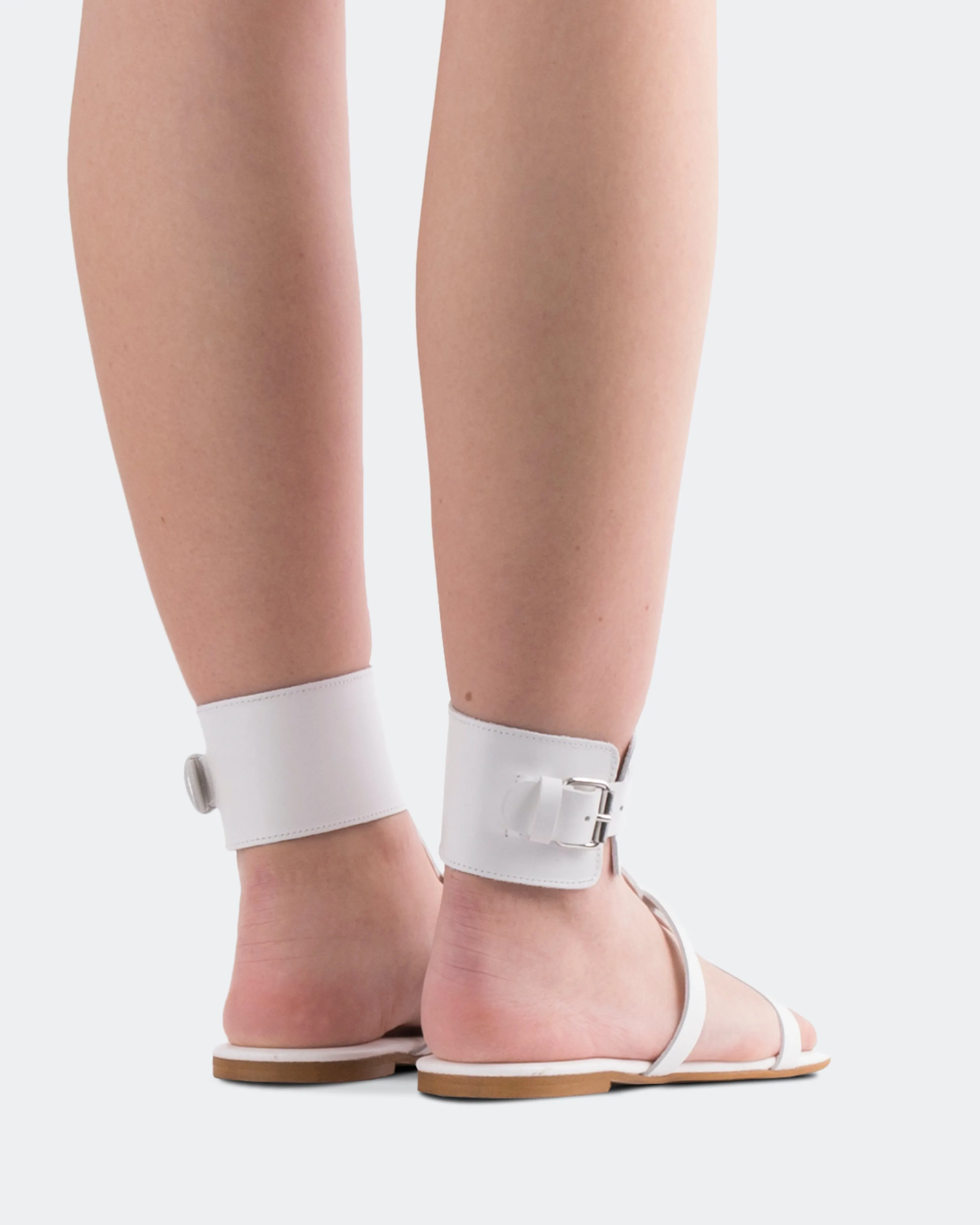 Bruni Cuir Blanc