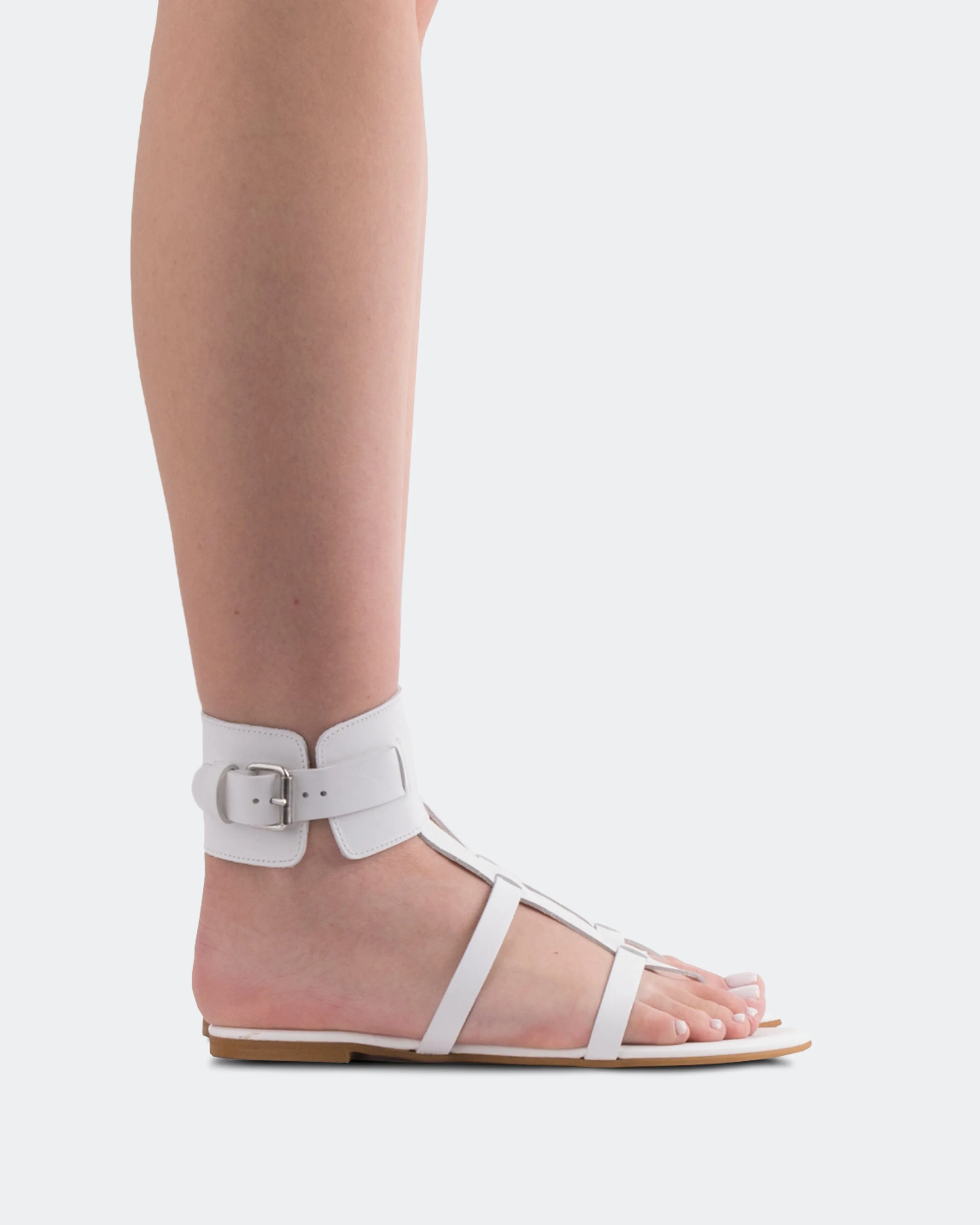 Bruni Cuir Blanc