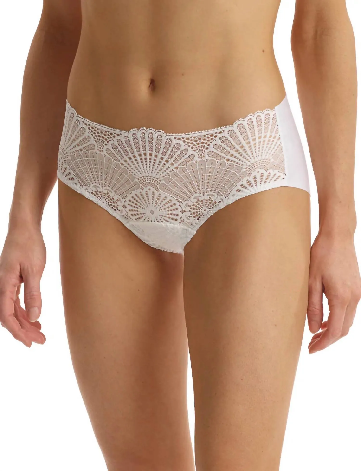 Culotte Hipster Butter   Lace en Blanc