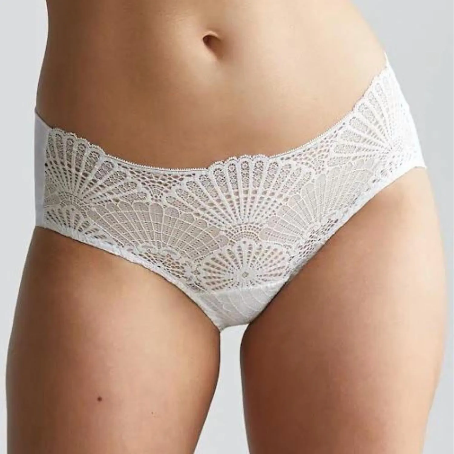 Culotte Hipster Butter   Lace en Blanc