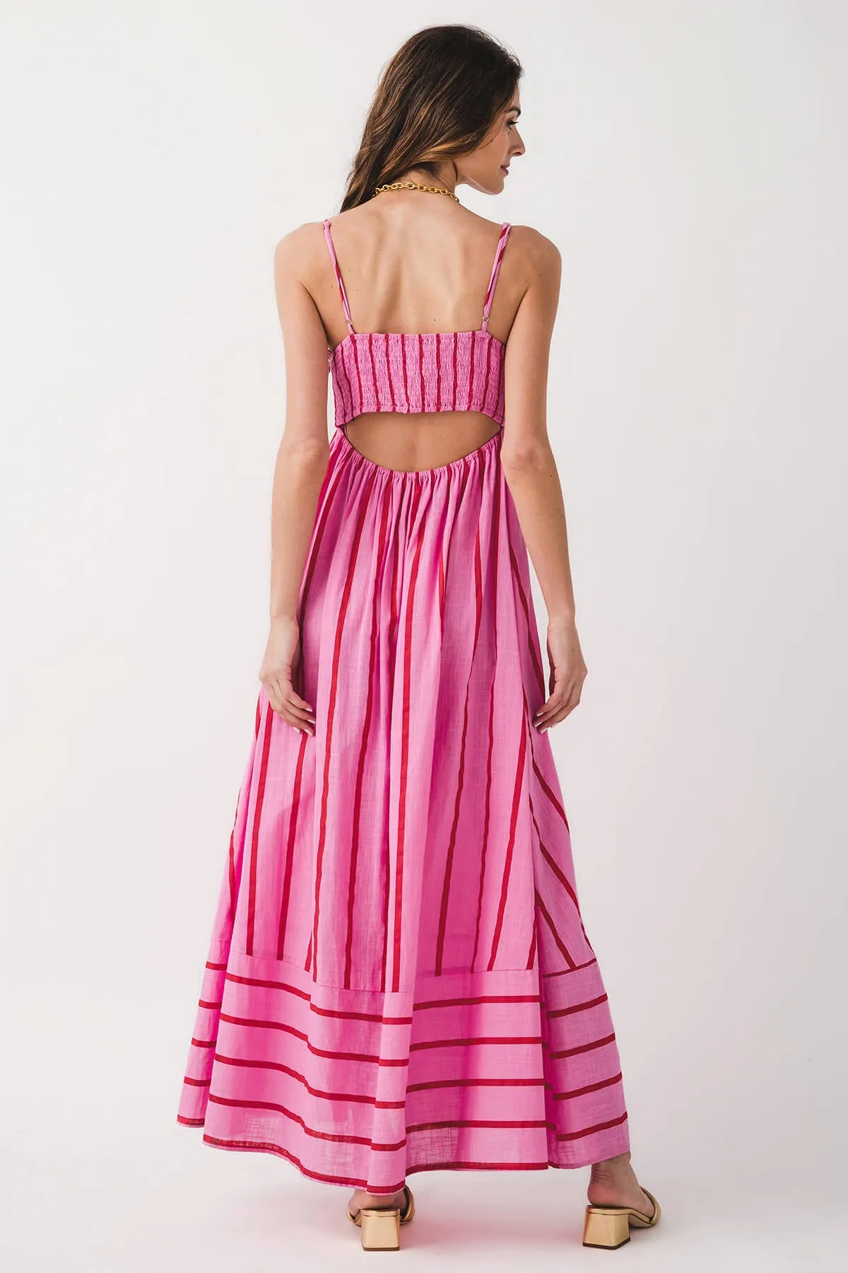 Robe longue rayée Lynsey By Together