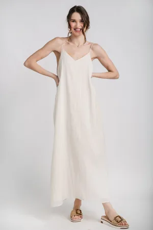 Robe longue col V By Together