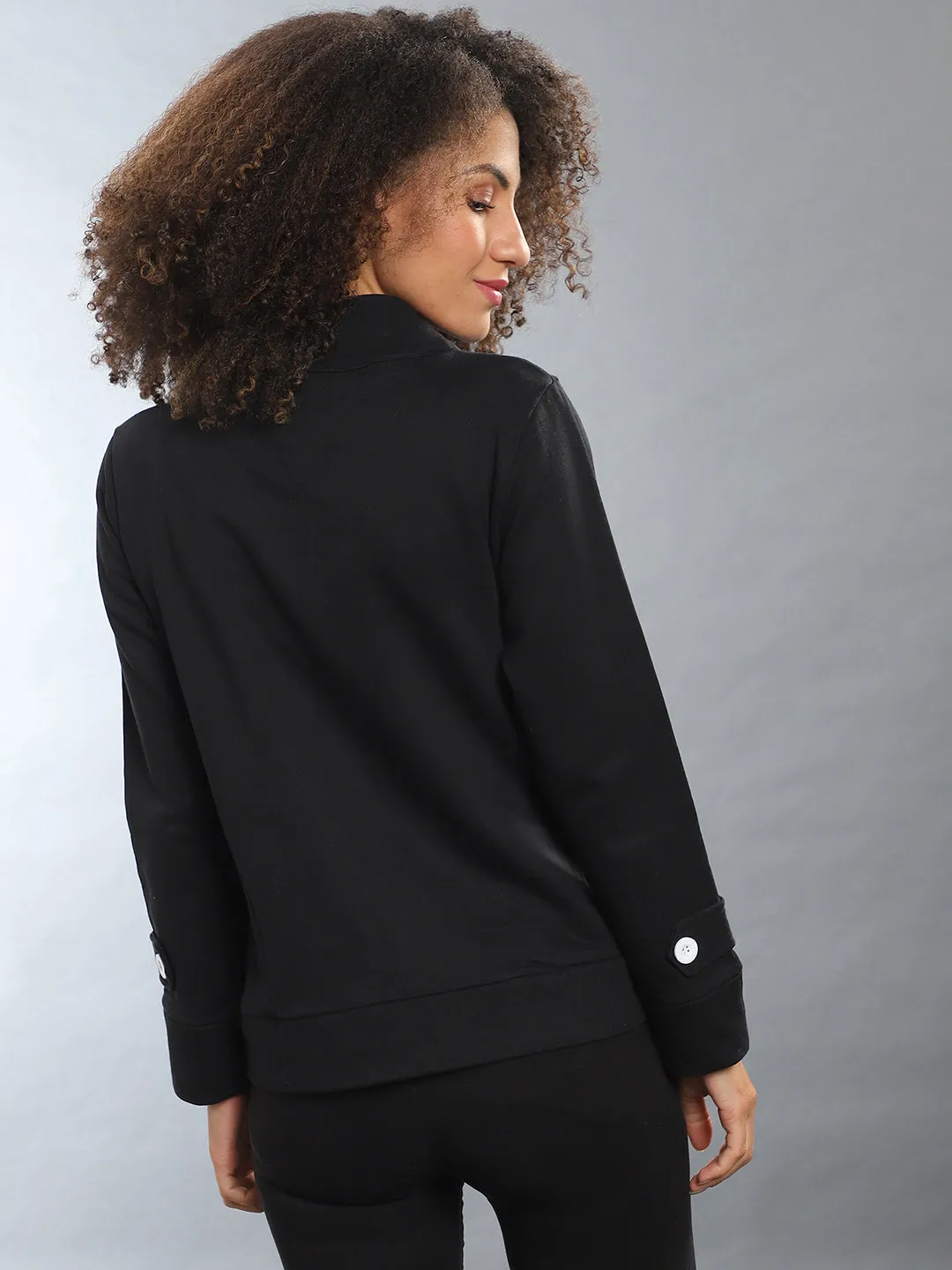 Veste décontractée élégante et unie pour femmes Campus Sutra