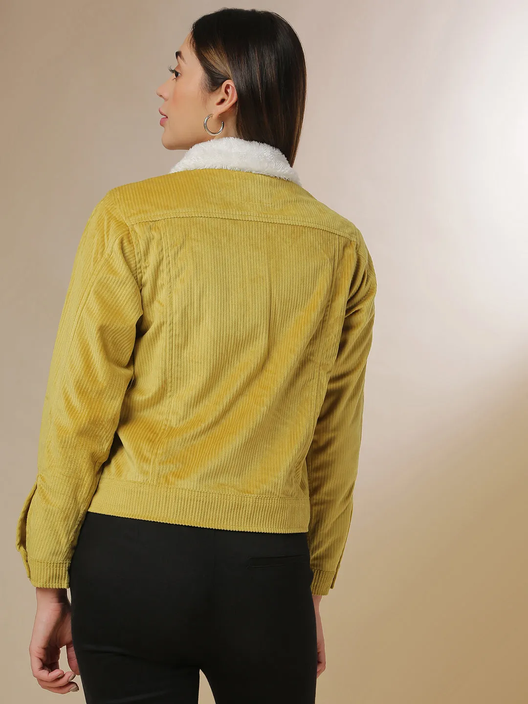 Veste décontractée élégante et unie pour femmes Campus Sutra