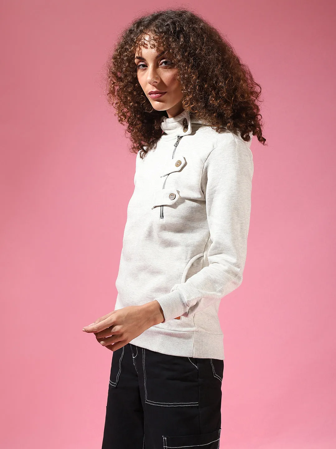 Veste décontractée élégante et unie pour femmes Campus Sutra