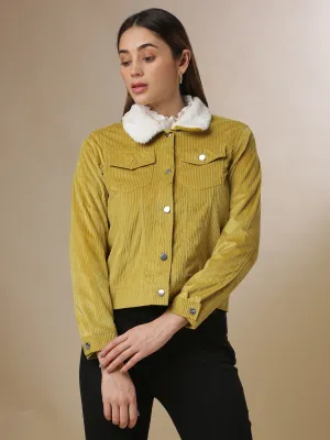 Veste décontractée élégante et unie pour femmes Campus Sutra
