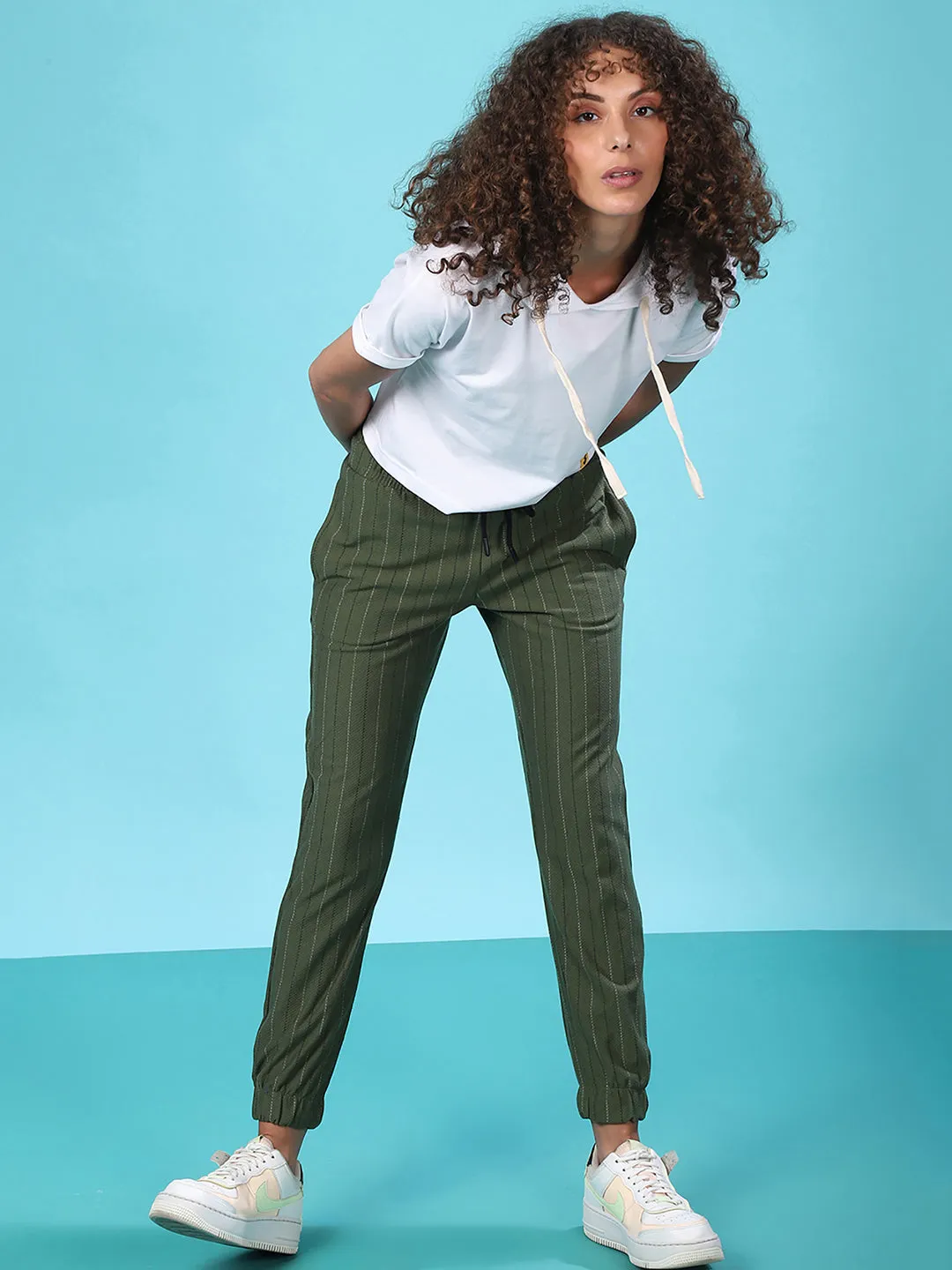 Campus Sutra Femme Joggers Actifs Élégants