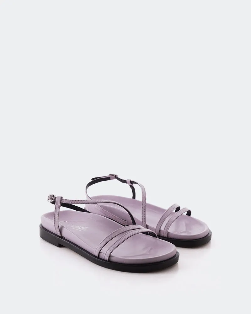 Cassiane Lilac en Cuir