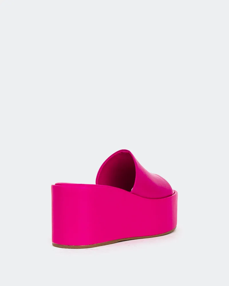 Cathédrale, Cuir Fuchsia