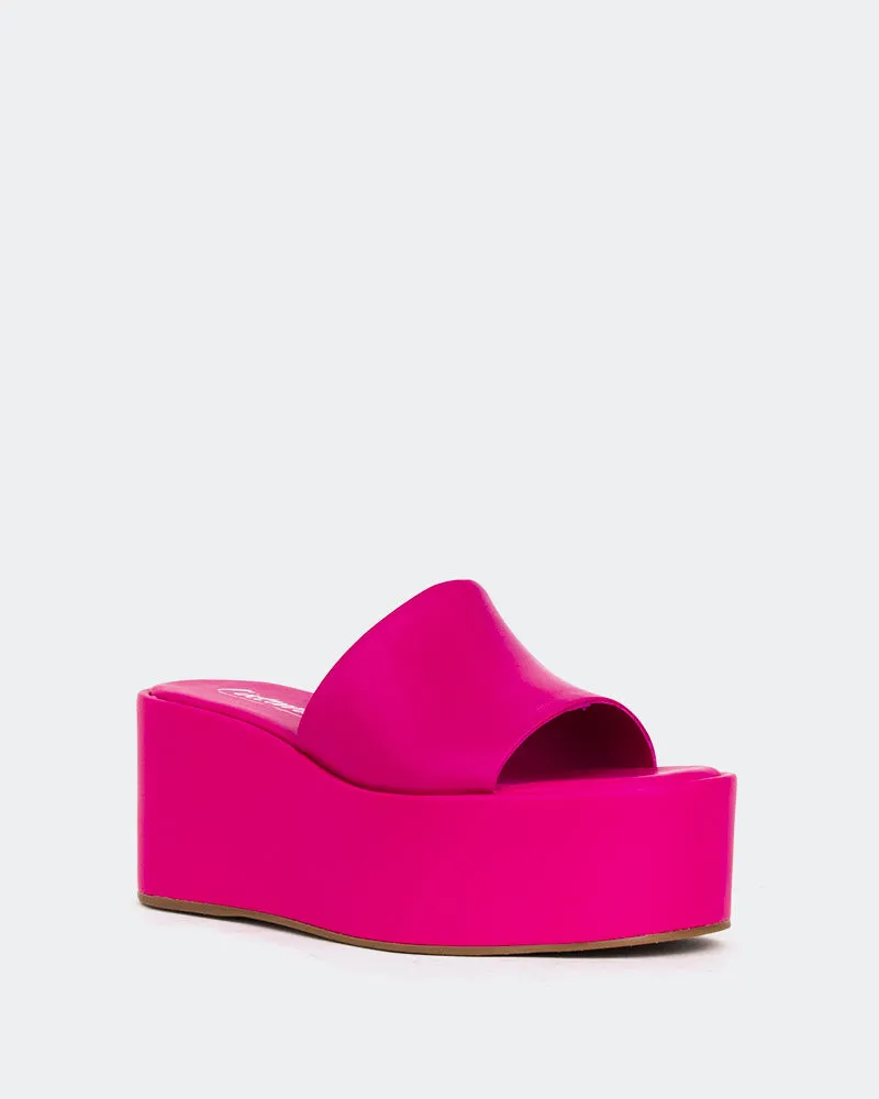 Cathédrale, Cuir Fuchsia