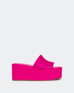 Cathédrale, Cuir Fuchsia