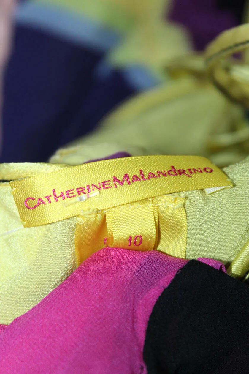 Robe multicolore à col bâteau Catherine Malandrino