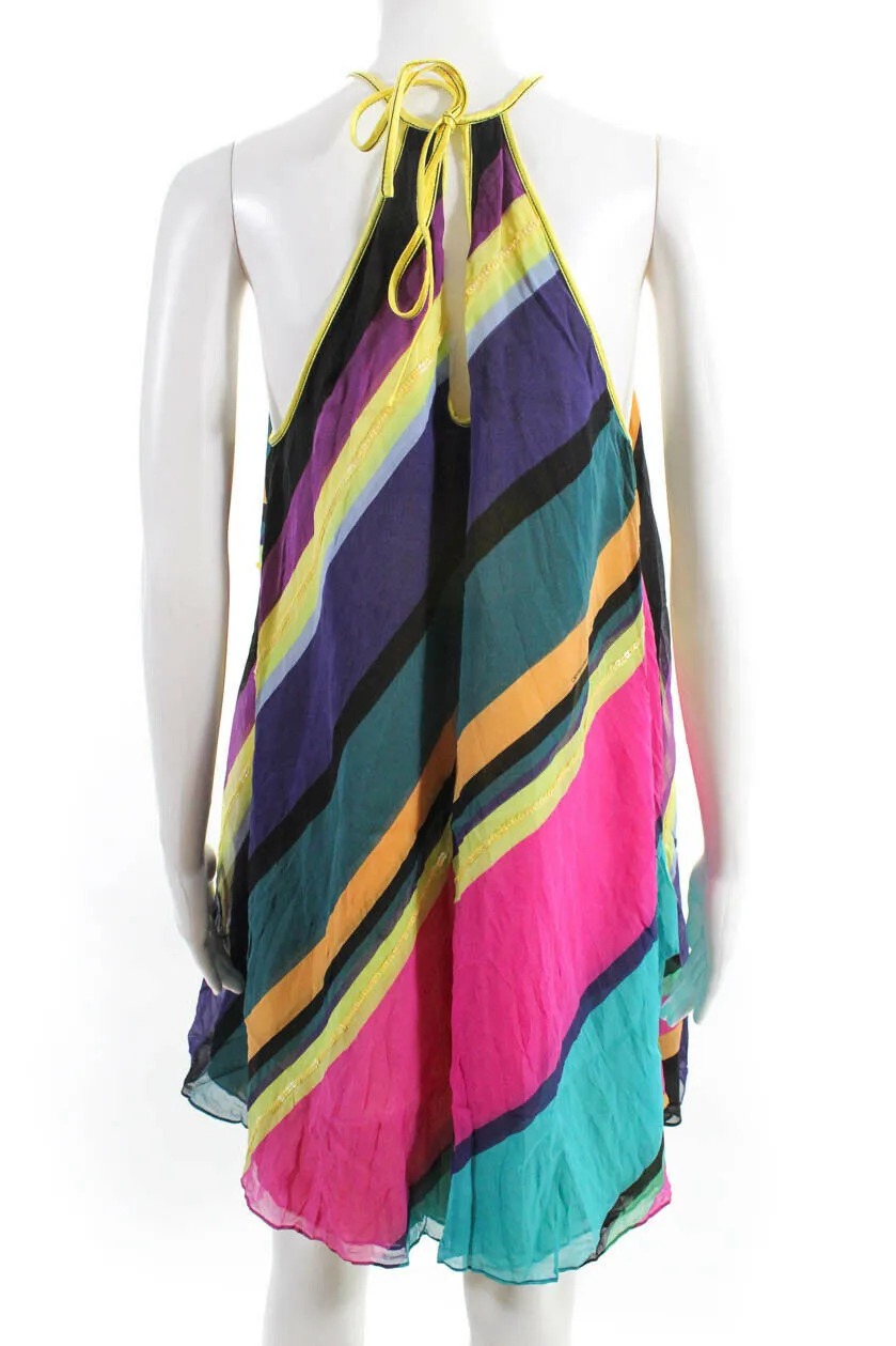 Robe multicolore à col bâteau Catherine Malandrino