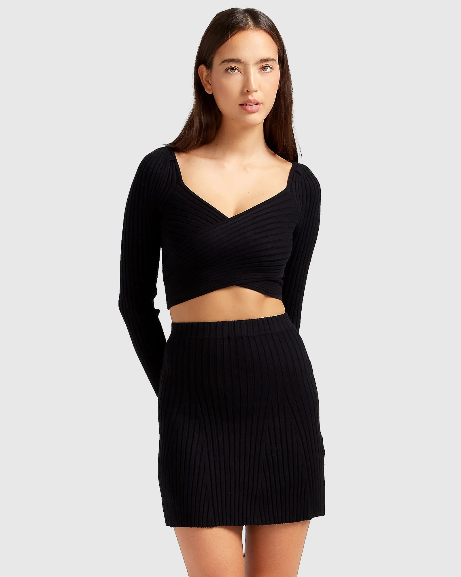C'est Belle Jupe-culotte en Tricot Mini