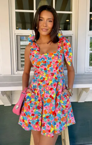 Robe Claire Mini ~ Bégonias Éclatants