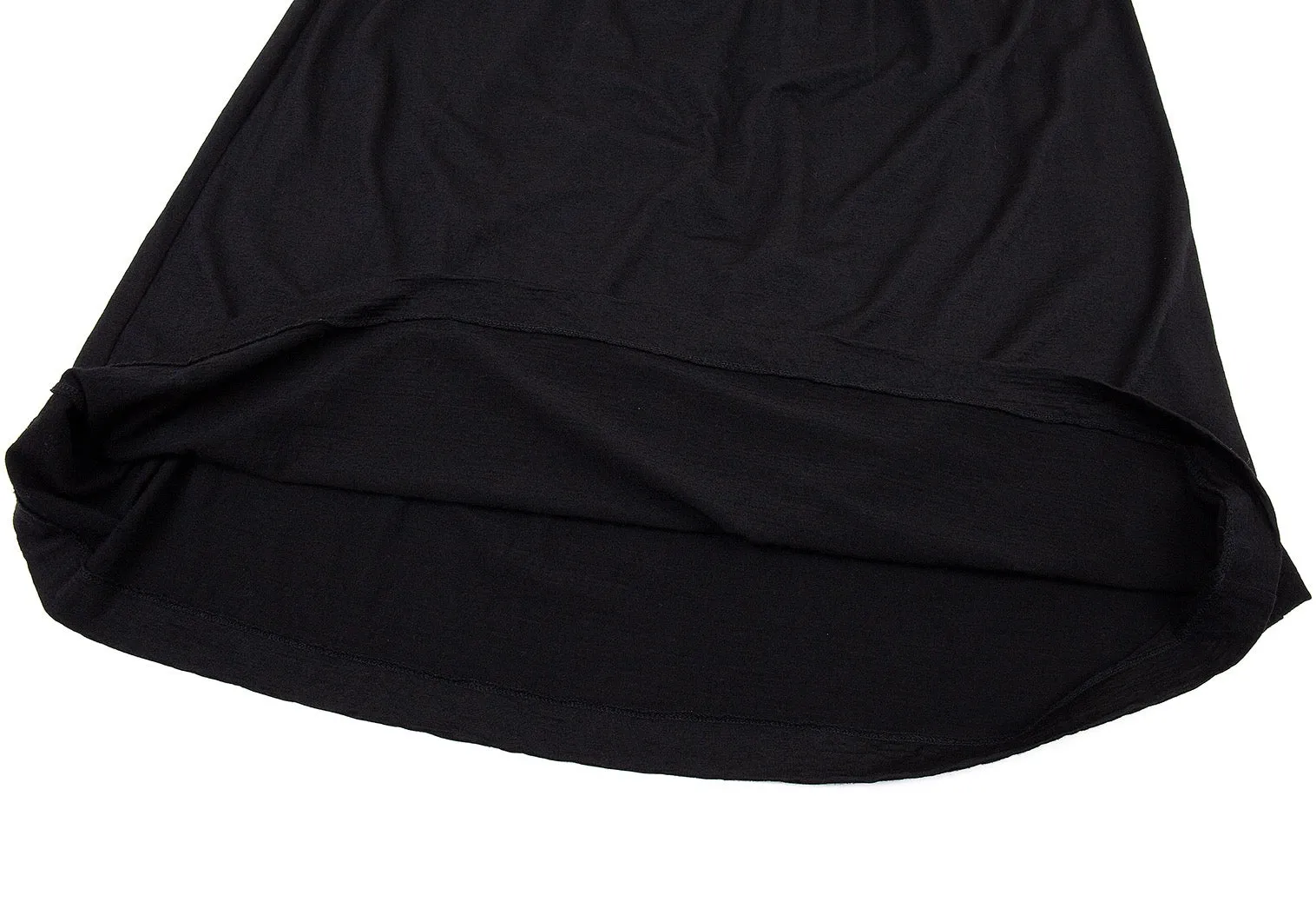 Comme des Garcons Japan. Tricot. Robe longue noire avec design pailleté à l'avant