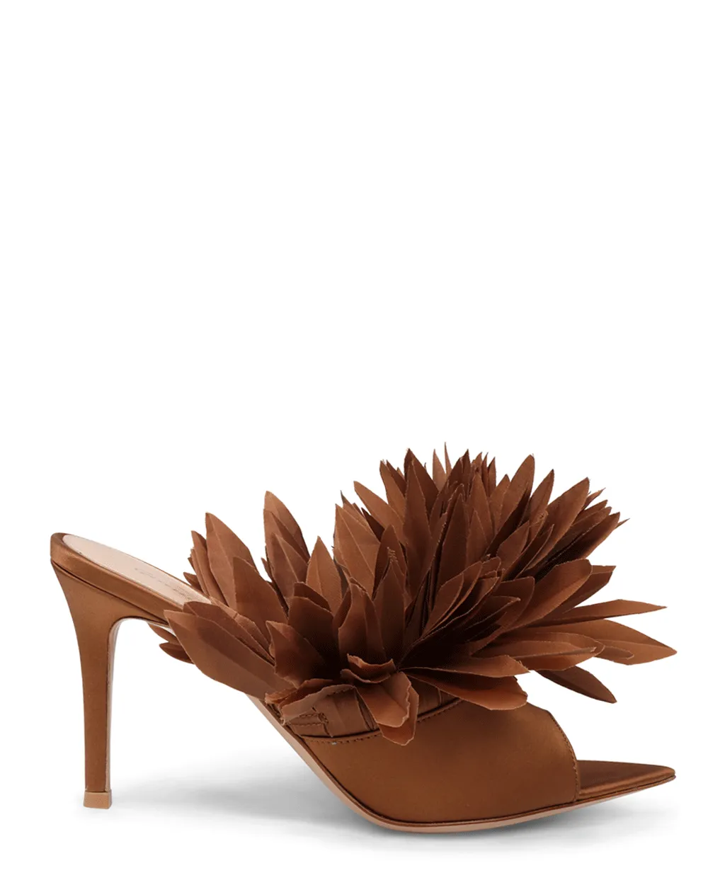 Daniah Crepe Mule en Chocolat