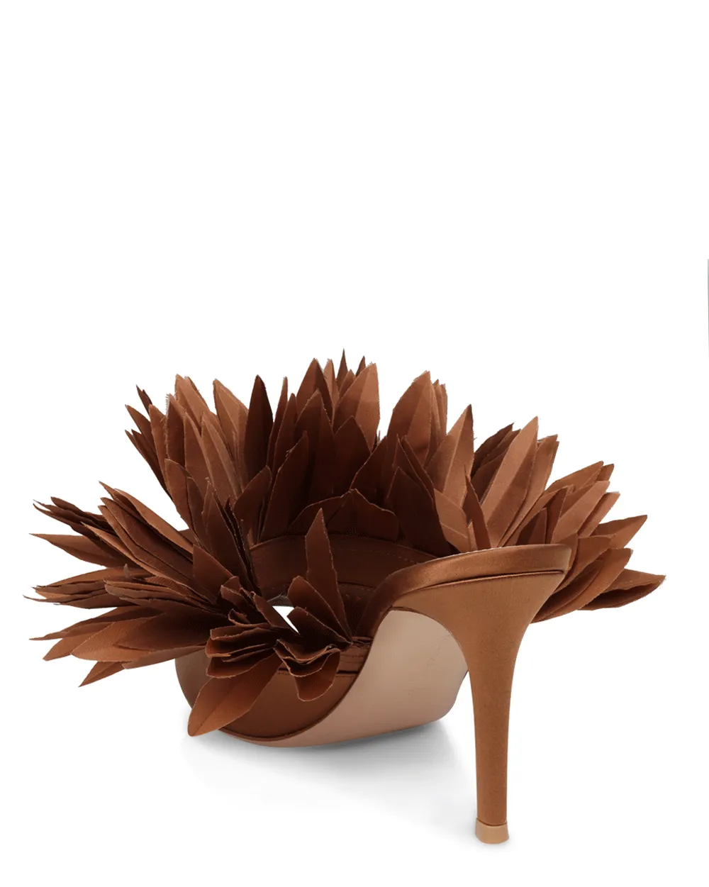 Daniah Crepe Mule en Chocolat