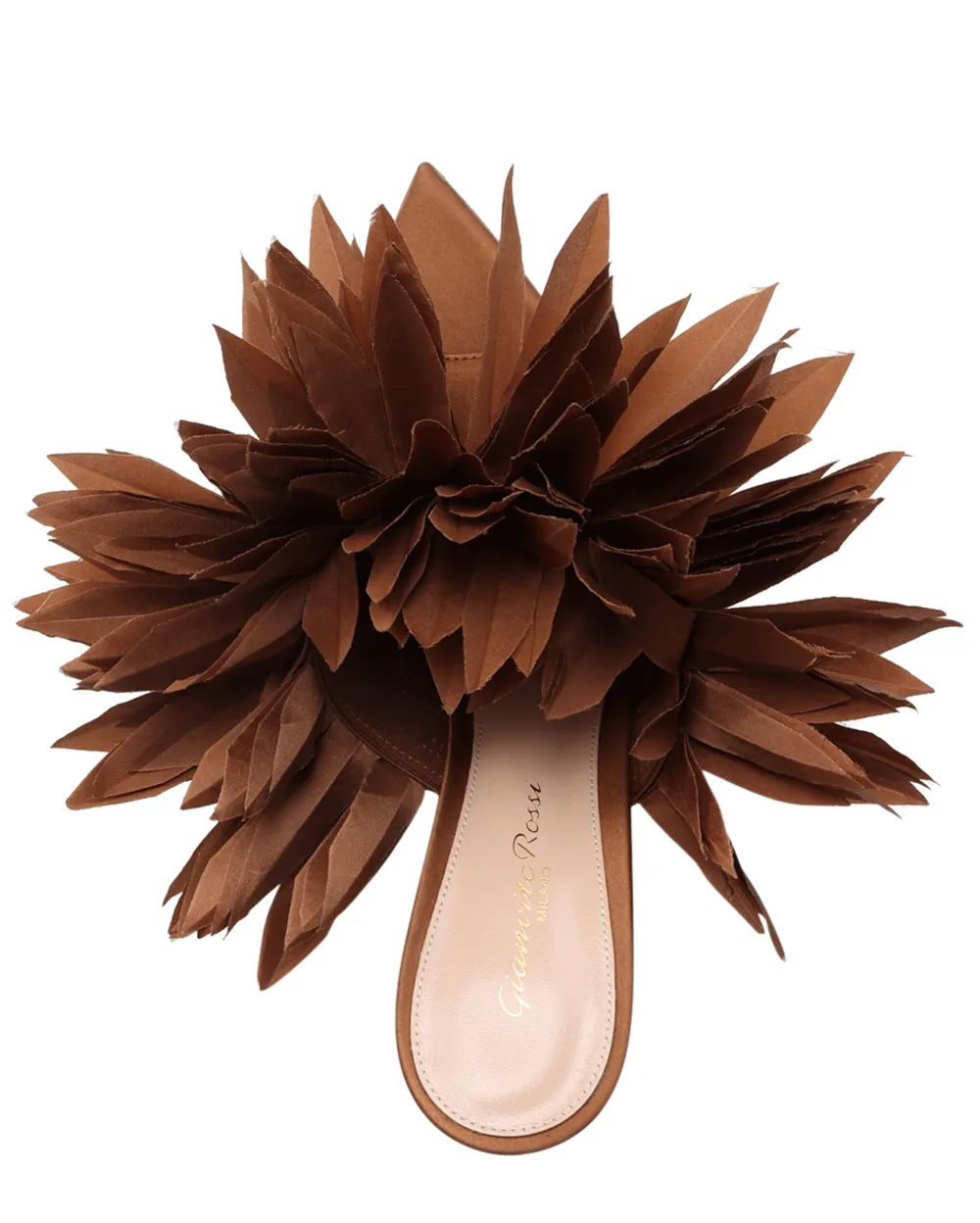 Daniah Crepe Mule en Chocolat