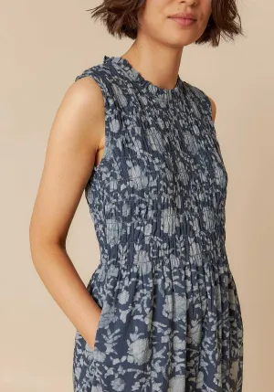 Robe Maxi Élastique Mc181 Indigo