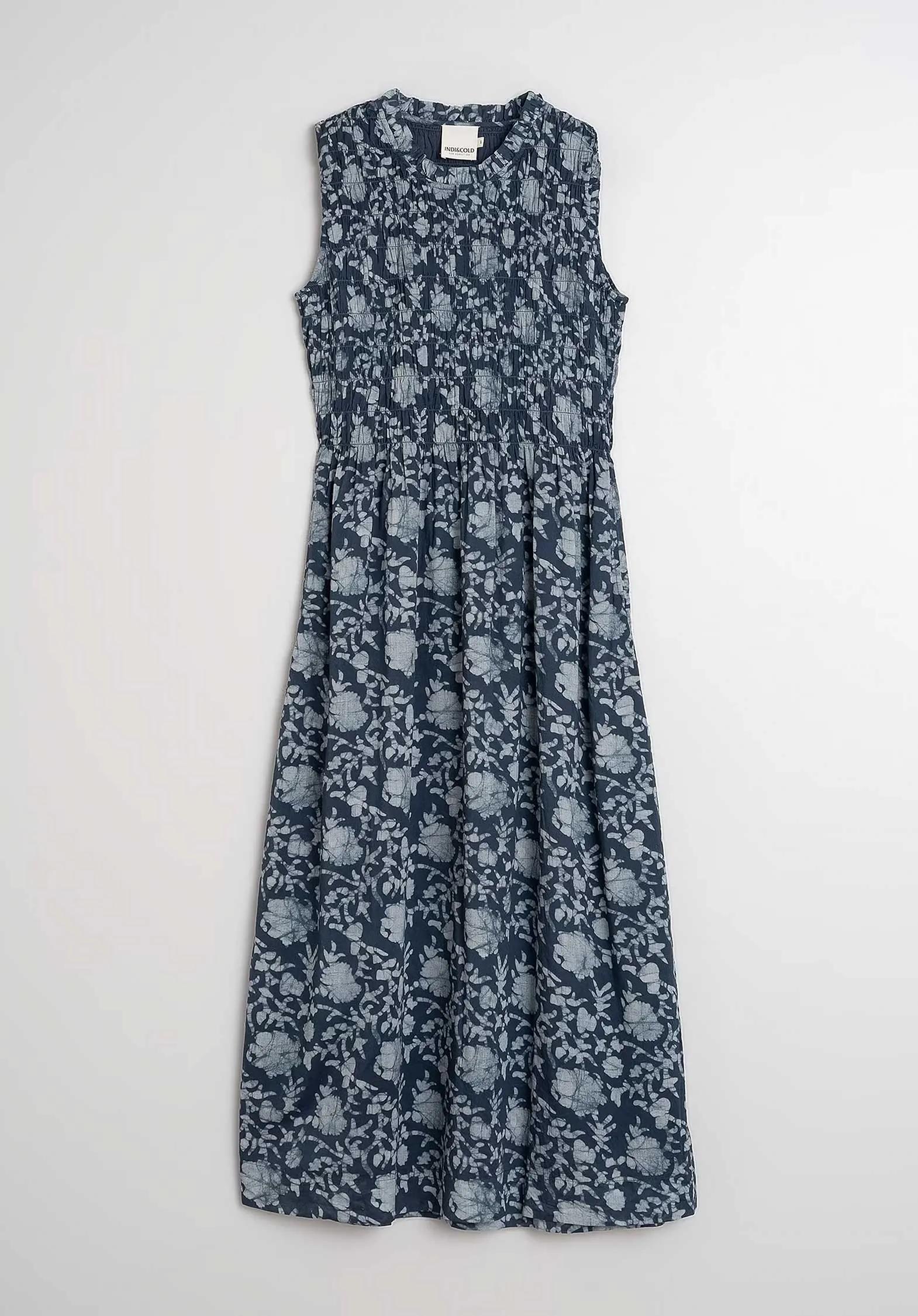 Robe Maxi Élastique Mc181 Indigo