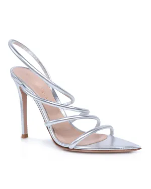 Ettie Sandale en Argent