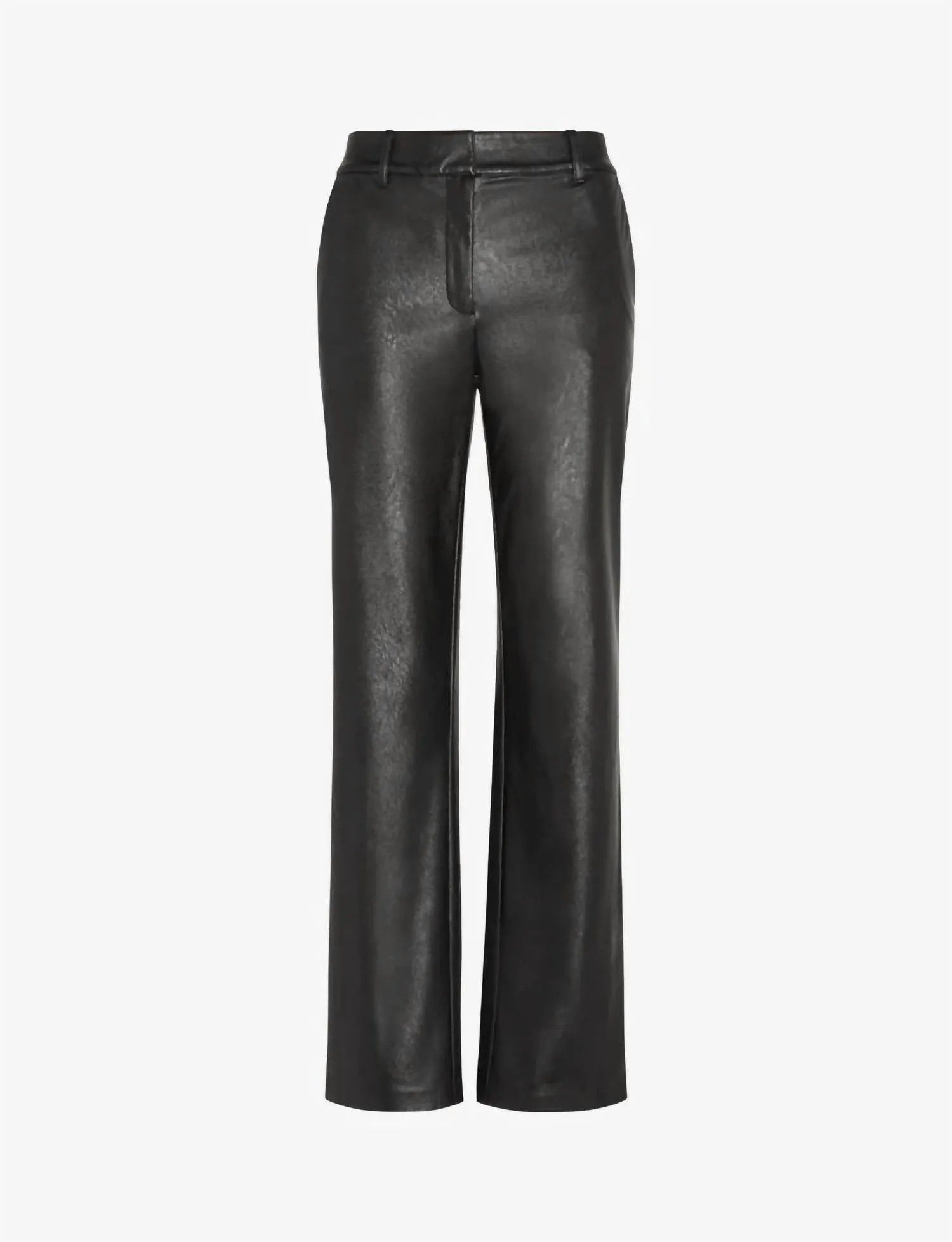 Pantalon en Simili-Cuir Noir