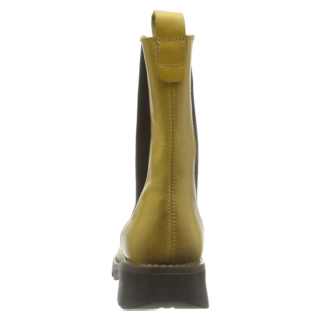 Bottes Chelsea pour Femmes Fly London Rein795 en Cuir Rugueux
