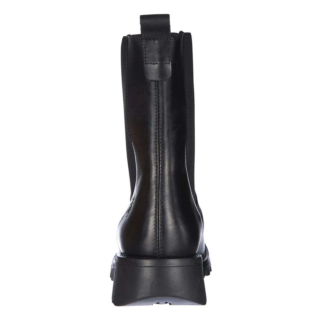 Bottes Chelsea pour Femmes Fly London Rein795 en Cuir Rugueux